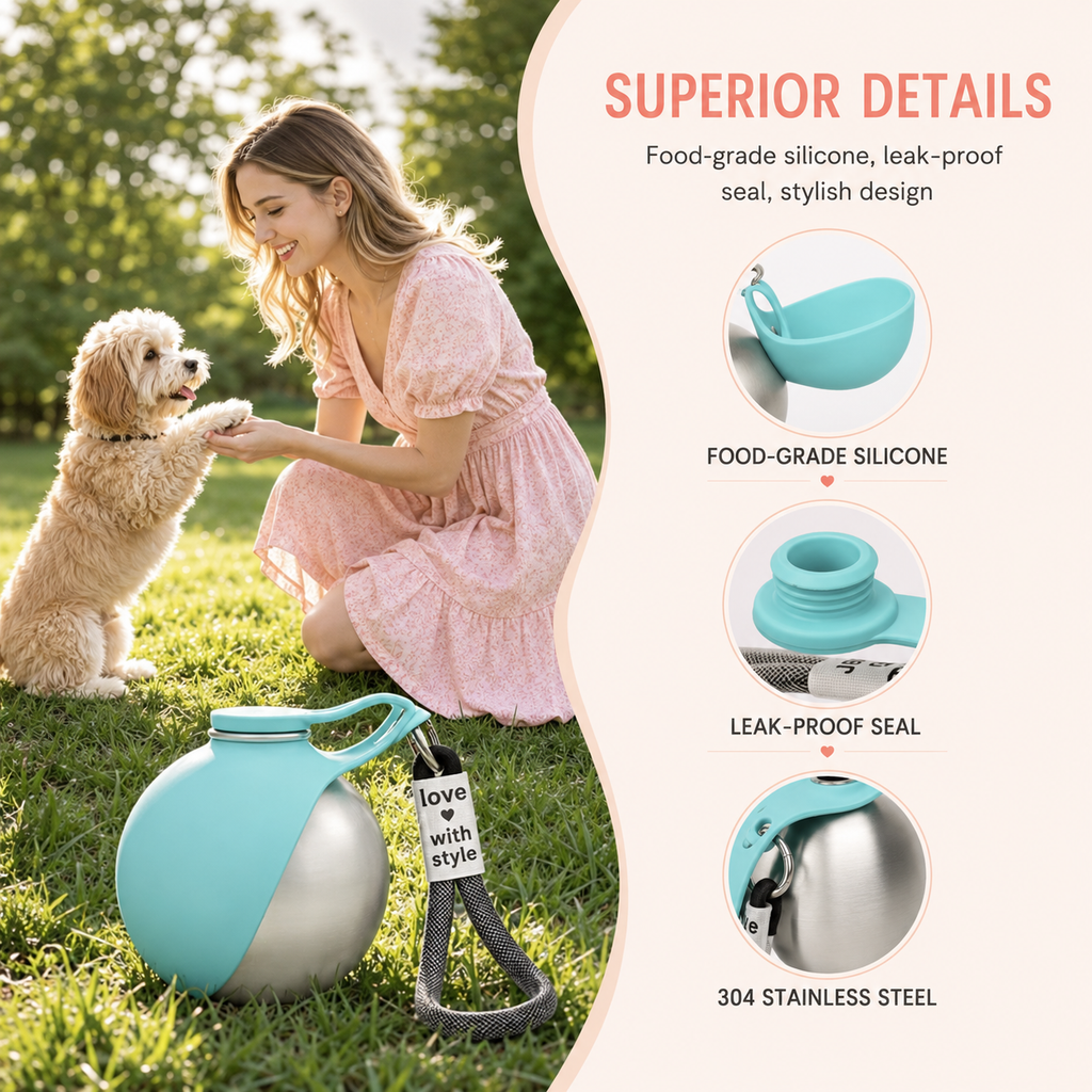 Portable Pet Water Bottle