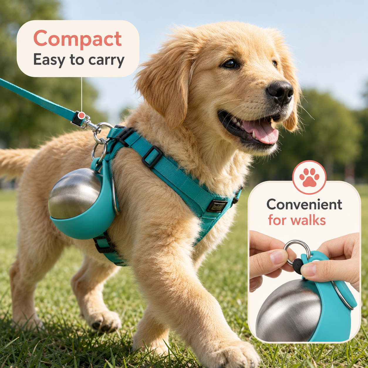 Portable Pet Water Bottle